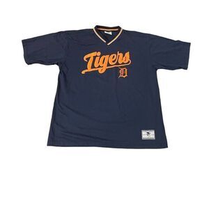 Lee Sport Detroit Tigers Blue Mens XL T-Shirt